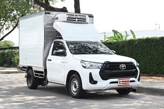 Toyota Revo 2.4 SINGLE Entry ( ปี 2021 )รถกระบะตู้เย็นไมล์ 7 หมื่นกว่าโล ความสูง 1.60 เมตรพร้อมใช้งาน