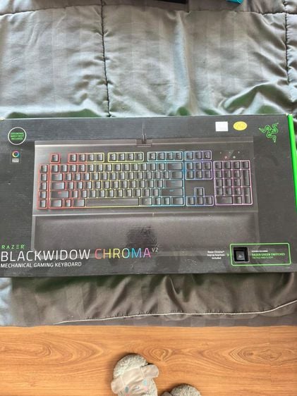 เม้าส์ และคีย์บอร์ด keyboard razer blackwindow chroma v2
