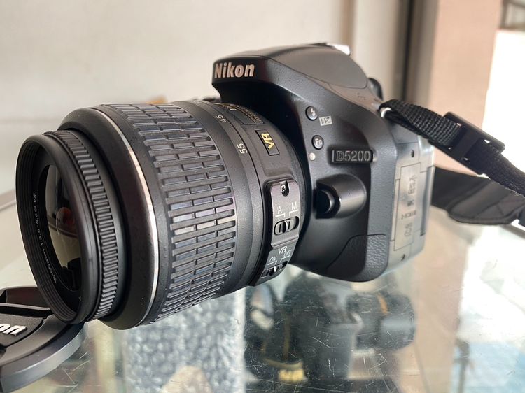 Nikon D5200 + 18-55mm สภาพดี เลนส์สวย ชัตเตอร์ 27K ใช้งานปกติ ราคาถูก (นิคมลำพูน) รูปที่ 3