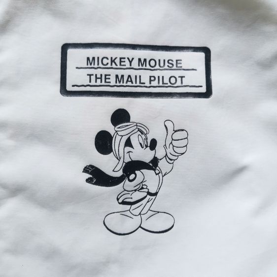 Disney Mickey Mouse The Mail Pilot Bomber Jacket รอบอก 42” รูปที่ 7