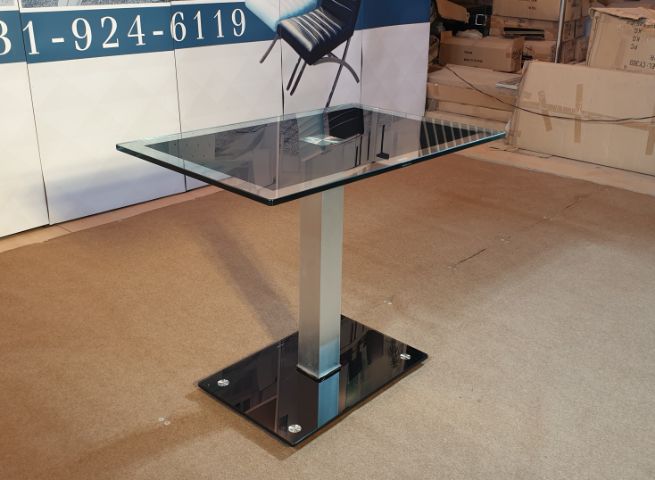 โต๊ะ C-85(เฉพาะโต๊ะ) ขนาด 60×90 cm. กระจกนิรภัยหนา 15 mm.(หนามาก) รูปที่ 3