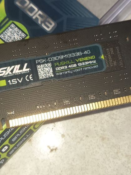 แรมคอมตั้งโต๊ะ DDR3 บัส 1333 4gbของใหม่ไม่ได้ใช้ซื้อมาผิด รูปที่ 5