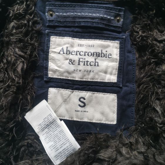 Abercrombie Fitch Navy Blues Full Zipper Jacket รอบอก 43” รูปที่ 9