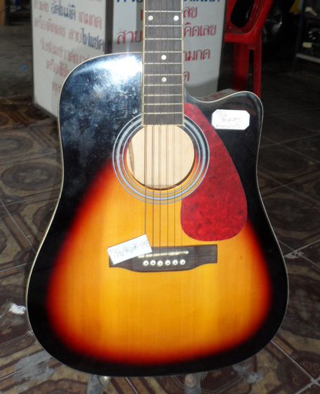 0 สินค้ารายการนี้ขายไปแล้ว ไม่มีสินค้าอยู่ในสต๊อกแล้วครับ กีต้าร์โปร่ง Martin lee KZ408C  รูปที่ 2