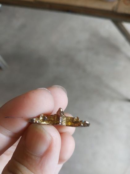 เครื่องรางของมงคลเนื้อกะไหล่ทอง(พระรูปหล่อครุฑพิมพ์เล็ก(ไม่ทราบพระเกจิที่สร้าง)(170405)(ไม่ทราบรุ่น))เครื่องรางของขลังเนื้อกะไหล่ทอง รูปที่ 5