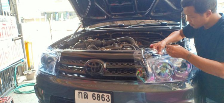 ฟิล์มติดไฟรถ รูปที่ 3