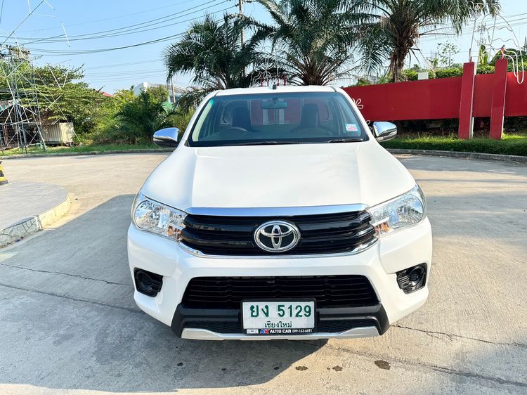 Toyota Hilux Revo 2019 2.8 ENTRY STANDARD CAB Pickup ดีเซล ไม่ติดแก๊ส เกียร์ธรรมดา ขาว รูปที่ 3