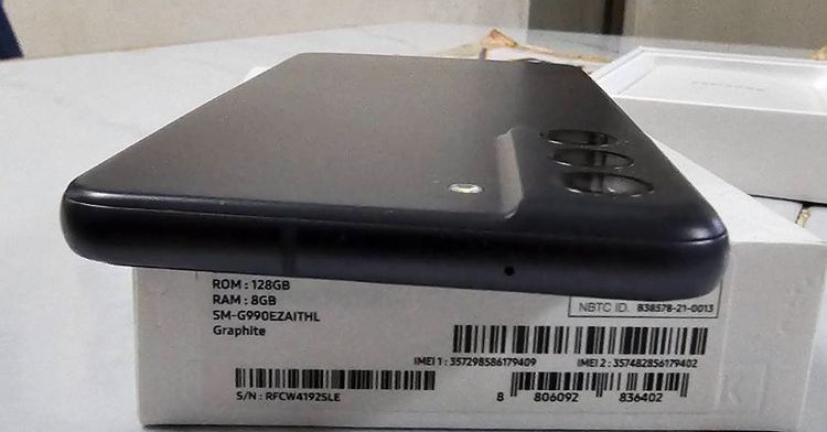 ขาย Samsung Galaxy S21FE5G 128 GB สีดำครบกล่อง รูปที่ 3