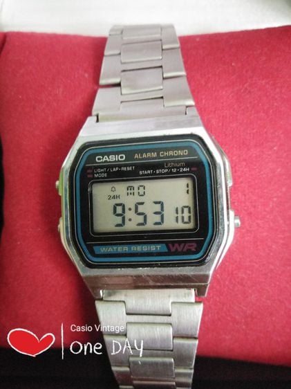 สแตนเลส เงิน Casio Digital Classic Watch Vintage®
