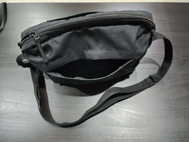 ขายกระเป๋าสะพายข้าง Muji แท้ สีดำ สภาพสวย รูปที่ 3