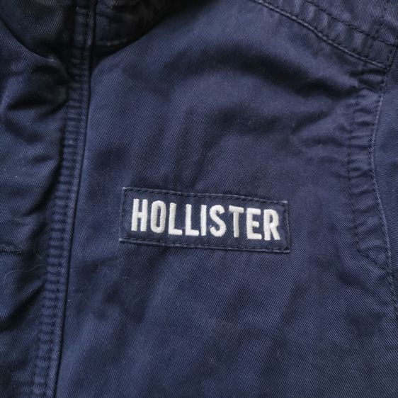 Hollister Navy Blues Sherpa Jacket รอบอก 43” รูปที่ 7