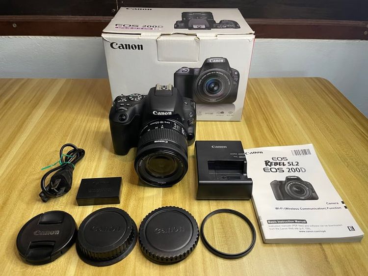 กล้อง DSLR Canon EOS 200D สภาพใหม่มาก เจ้าของขายเอง