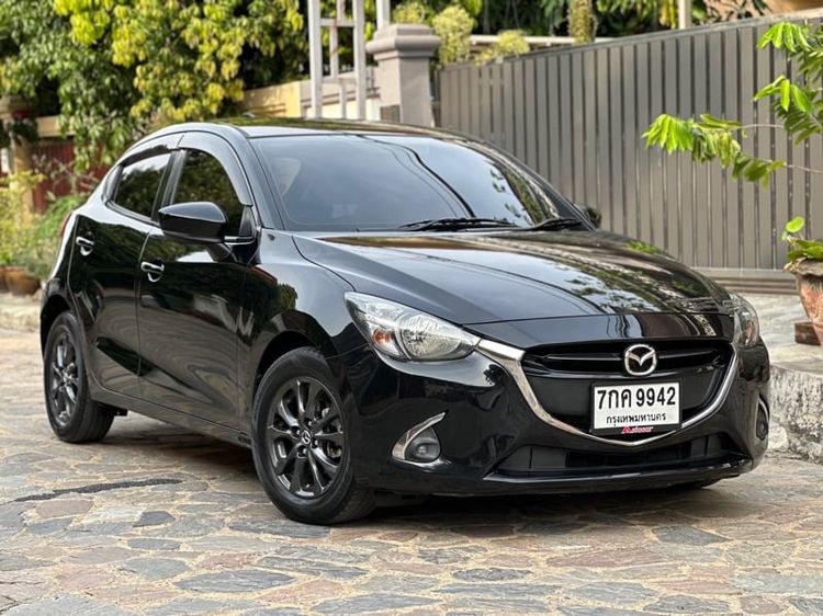 Mazda Mazda 2 2017 1.3 SP Sports Sedan เบนซิน ไม่ติดแก๊ส เกียร์อัตโนมัติ ดำ รูปที่ 1
