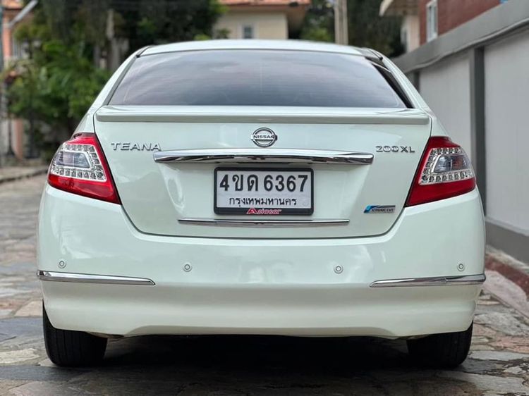 Nissan Teana 2012 2.0 200 XL Sedan เบนซิน ไม่ติดแก๊ส เกียร์อัตโนมัติ ขาว รูปที่ 4