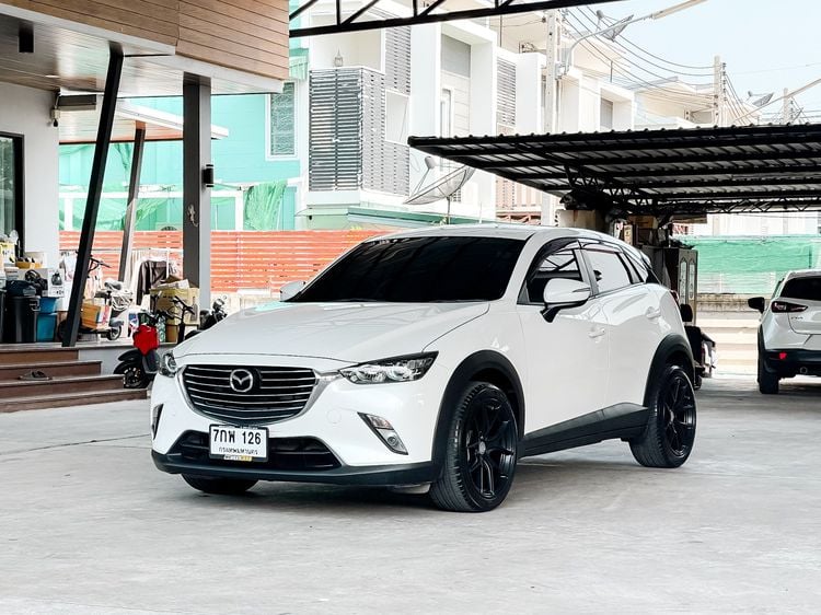 Mazda CX-3 2018 2.0 C Utility-car เบนซิน ไม่ติดแก๊ส เกียร์อัตโนมัติ ขาว