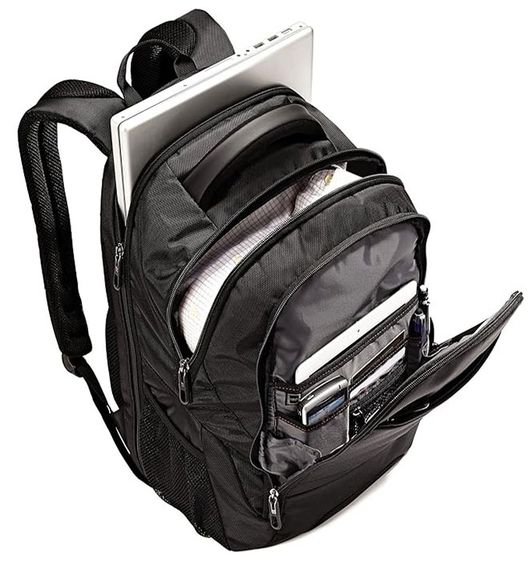 กระเป๋า Samsonite Backpack สีดำสนิท รูปที่ 7