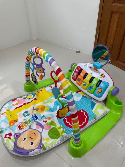 Fisher-Price Baby Playmat Deluxe Kick, Play Piano and Gym   รูปที่ 5