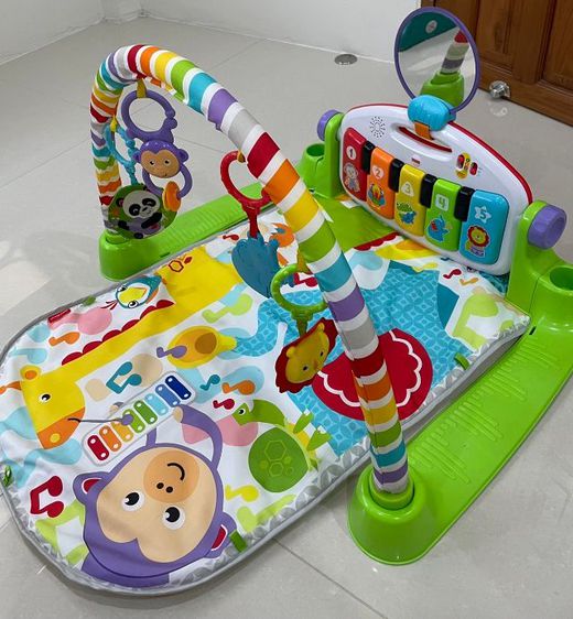 Fisher-Price Baby Playmat Deluxe Kick, Play Piano and Gym   รูปที่ 3
