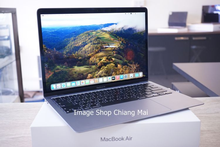 MacBook Air M1 ปี 2020 256GB ครบกล่อง Space Gray ประกัน AppleCare+ 25 พฤษภาคม2568 รูปที่ 2