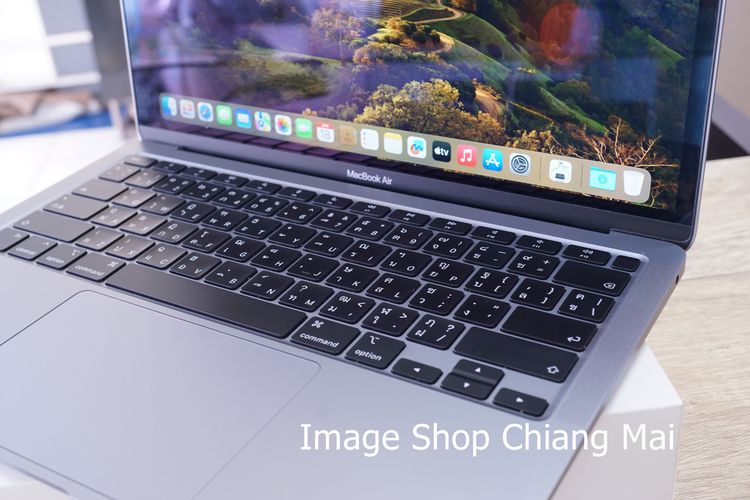 MacBook Air M1 ปี 2020 256GB ครบกล่อง Space Gray ประกัน AppleCare+ 25 พฤษภาคม2568 รูปที่ 8