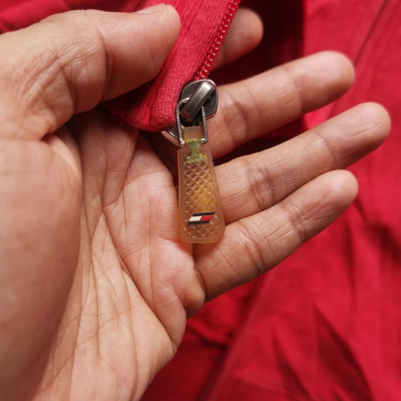 Tommy Hilfiger Red Full Zipper Jacket รอบอก 46” รูปที่ 7