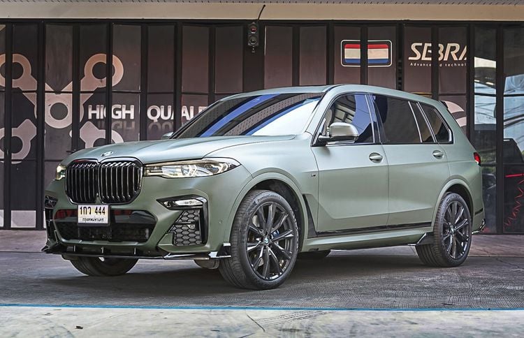 BMW X7 2019 3.0 M50d 4WD Utility-car ดีเซล ไม่ติดแก๊ส เกียร์อัตโนมัติ เขียว รูปที่ 1