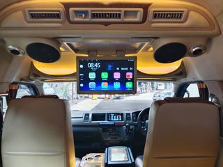 2013 รถตู้ มือสอง ดีเซล toyota hiace commuter vip แต่งสวย วีไอพี 9 ที่นั่ง ทีวี เครื่องเสียง เกียร์ธรรมดา สีเทา รถสวย ประวัติดีทุกคัน