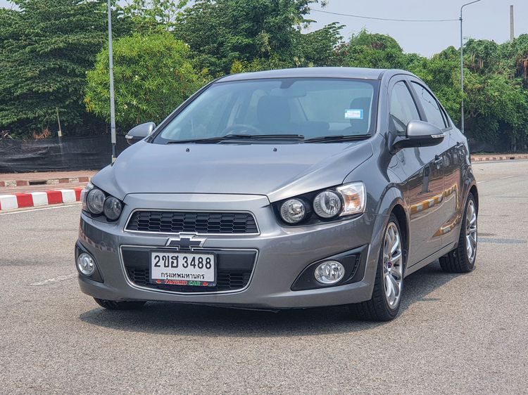 Chevrolet Sonic  2015 1.6 LT Sedan เบนซิน ไม่ติดแก๊ส เกียร์อัตโนมัติ เทา รูปที่ 3