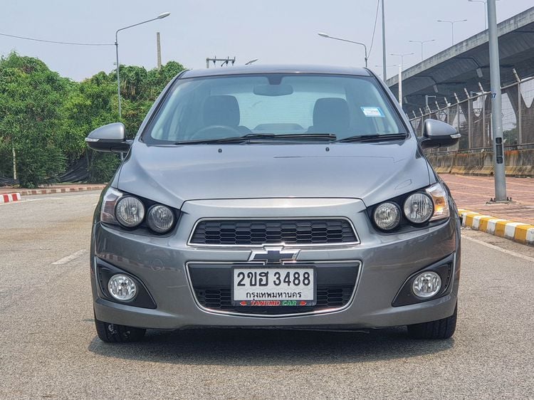 Chevrolet Sonic  2015 1.6 LT Sedan เบนซิน ไม่ติดแก๊ส เกียร์อัตโนมัติ เทา รูปที่ 2