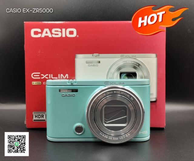 ยี่ห้ออื่นๆ กล้องคอมแพค CASIO EXILIM EX-ZR5000 มือสอง บางพลี สมุทรปราการ