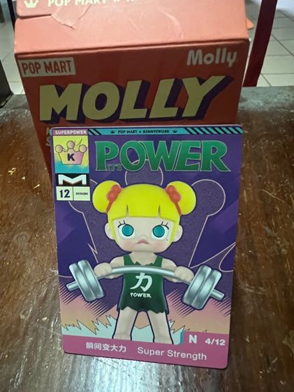 โมเดล Pop mart Molly Super Power
