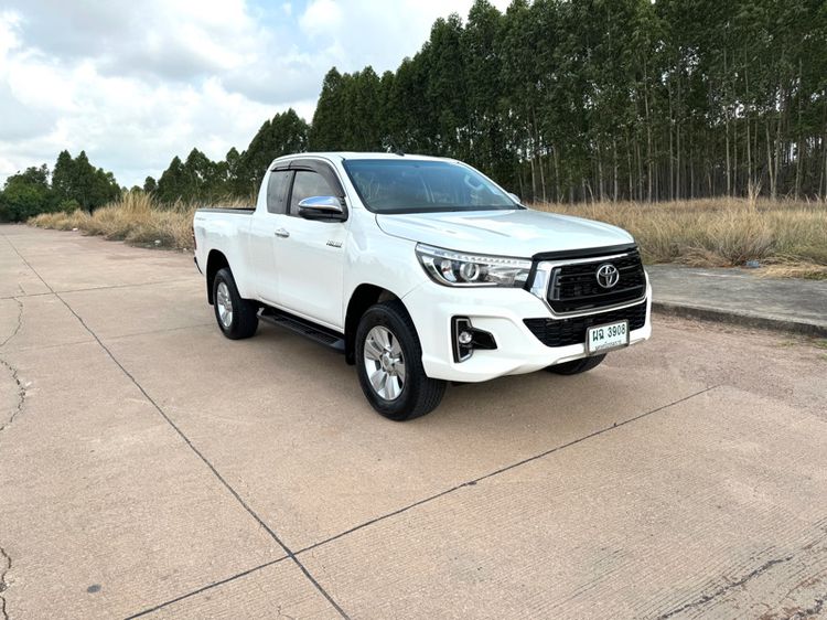 Toyota Hilux Revo 2018 2.4 Prerunner E Pickup ดีเซล ไม่ติดแก๊ส เกียร์ธรรมดา ขาว รูปที่ 2