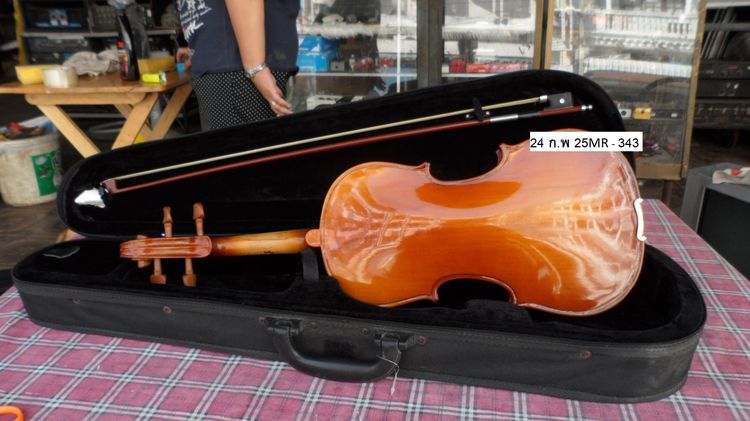 ไวโอลิน nakovitz vn170 Size 4-4                          รูปที่ 3