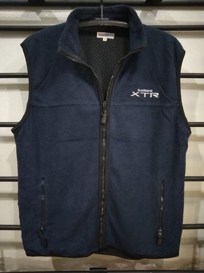 VTG.90s Shimano Vest Fishing Jacket เสื้อตกปลาShimano  รูปที่ 1