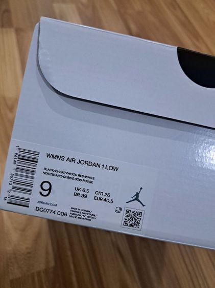 Nike air jordan 1 low สีcherrywood ของแท้💯💯 รูปที่ 12