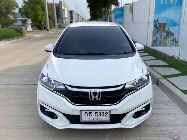 Honda Jazz 2018 1.5 V Plus i-VTEC เบนซิน ไม่ติดแก๊ส เกียร์อัตโนมัติ ขาว รูปที่ 2