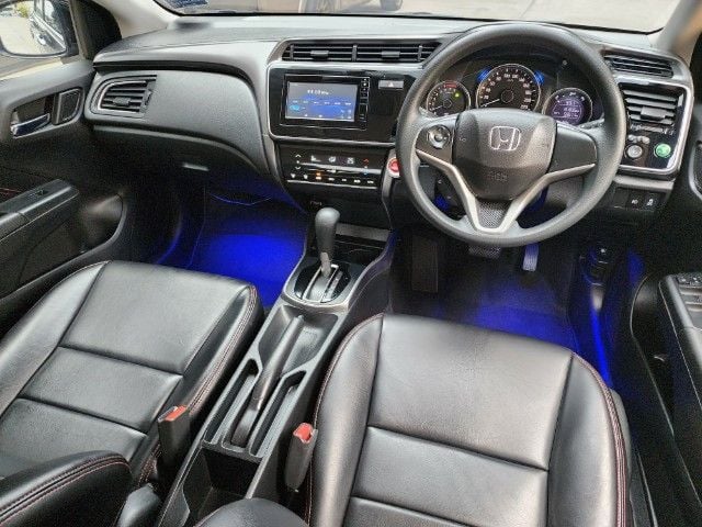 Honda City 2019 1.5 V Plus i-VTEC Sedan เบนซิน ไม่ติดแก๊ส เกียร์อัตโนมัติ ดำ รูปที่ 3