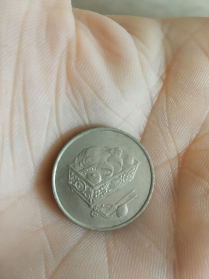 เหรียญประเทศมาเลเซีย(เป็นเหรียญมาเลเซียชนิด20เซนต์(ถูกผลิตขึ้นในปีคริสตศักราช1989)(เหรียญกษาปณ์ชนิดหมุนเวียน))เอาไว้สะสมหรือโชว์ก็ได้ รูปที่ 2