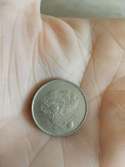เหรียญประเทศมาเลเซีย(เป็นเหรียญมาเลเซียชนิด20เซนต์(ถูกผลิตขึ้นในปีคริสตศักราช1989)(เหรียญกษาปณ์ชนิดหมุนเวียน))เอาไว้สะสมหรือโชว์ก็ได้ รูปที่ 4