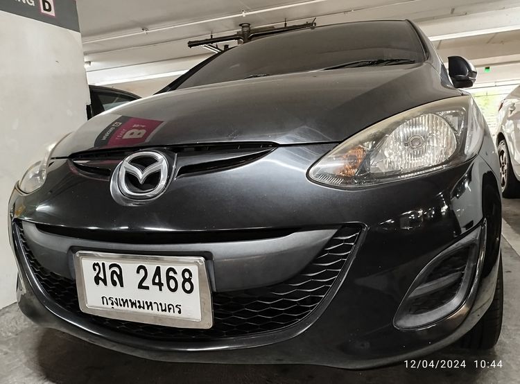 Mazda Mazda 2 2013 1.5 Elegance Groove Sedan เบนซิน ไม่ติดแก๊ส เกียร์ธรรมดา ดำ รูปที่ 3