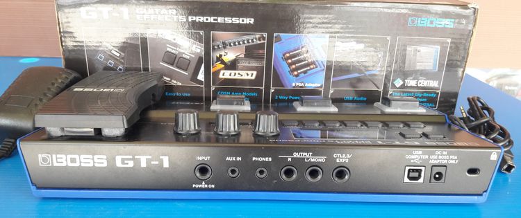 เอฟเฟคกีตาร์ Boss GT-1 มัลติเอฟเฟคกีตาร์ 108 เสียง รูปที่ 2