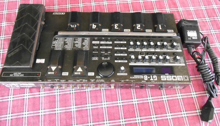 เอฟเฟคกีต้าร์ Boss GT-8 รูปที่ 5