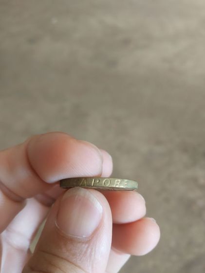 เหรียญประเทศสิงคโปร์(เหรียญประเทศสิงคโปร์ชนิด1ดอลลาร์(เหรียญกษาปณ์ชนิดใช้หมุนเวียน)(ถูกผลิตขึ้นในปีคริสตศักราช1989))สำหรับไว้สะสมหรือโชว์ รูปที่ 14