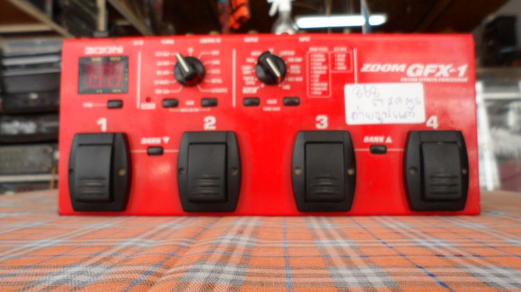 เอฟเฟคกีต้าร์ ZOOM GFX-1 รูปที่ 5