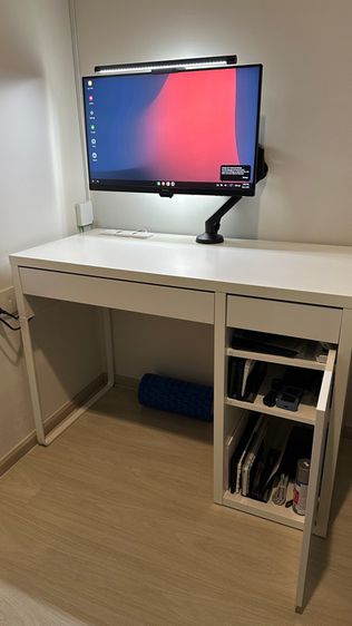 White Desk - Ikea Micke รูปที่ 4