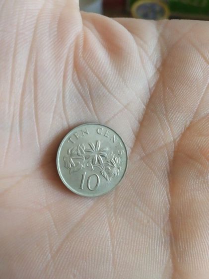 เหรียญประเทศสิงคโปร์(เหรียญประเทศสิงคโปร์ชนิด10เซนต์(เหรียญกษาปณ์ที่ใช้หมุนเวียน)(ถูกผลิตขึ้นในปีคริสตศักราช1991))สำหรับเอาไว้สะสมหรือโชว์ รูปที่ 11