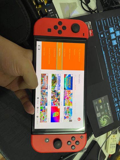 Nintendo Switch OLED Mario Red Edition  รูปที่ 8
