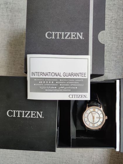 ขายนาฬิกา citizen สีโรสโกล์ด automatic sapphire  รูปที่ 9