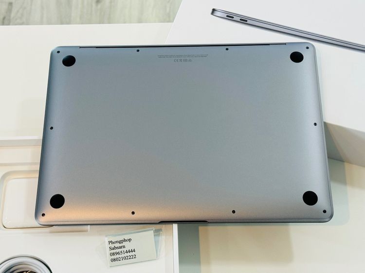  Macbook Air M1  SSD 256 สี Space Gray สภาพใหม่ ศูนย์ไทยครบยกกล่อง ประกันศูนย์ไทยถึงเดือน 12 22900 บาท รูปที่ 6