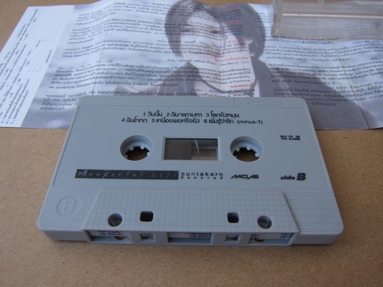 Tape cassette หนุ่ย นันทกานต์ รูปที่ 3